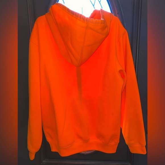 Remington Hunter Safety Orange Full Zip Jacket with Hood - Picture 2 of 2